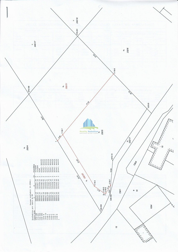 Prodej zahrady 1 302 m² – fotografie 2
