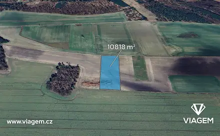 Prodej pole 450 m², Ohaře, okres Kolín