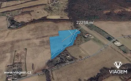 Prodej pole 1 236 m², Březůvky, okres Zlín