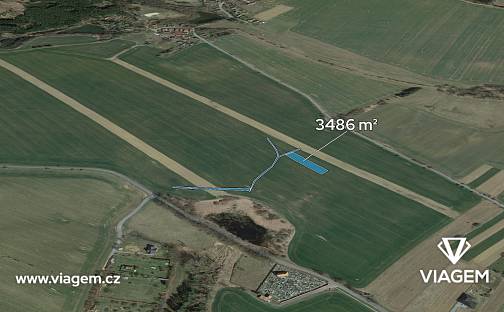 Prodej pole 697 m², Mladá Vožice, okres Tábor