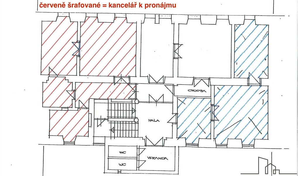Pronájem kanceláře 82 m², Pardubice – náhled fotky 16