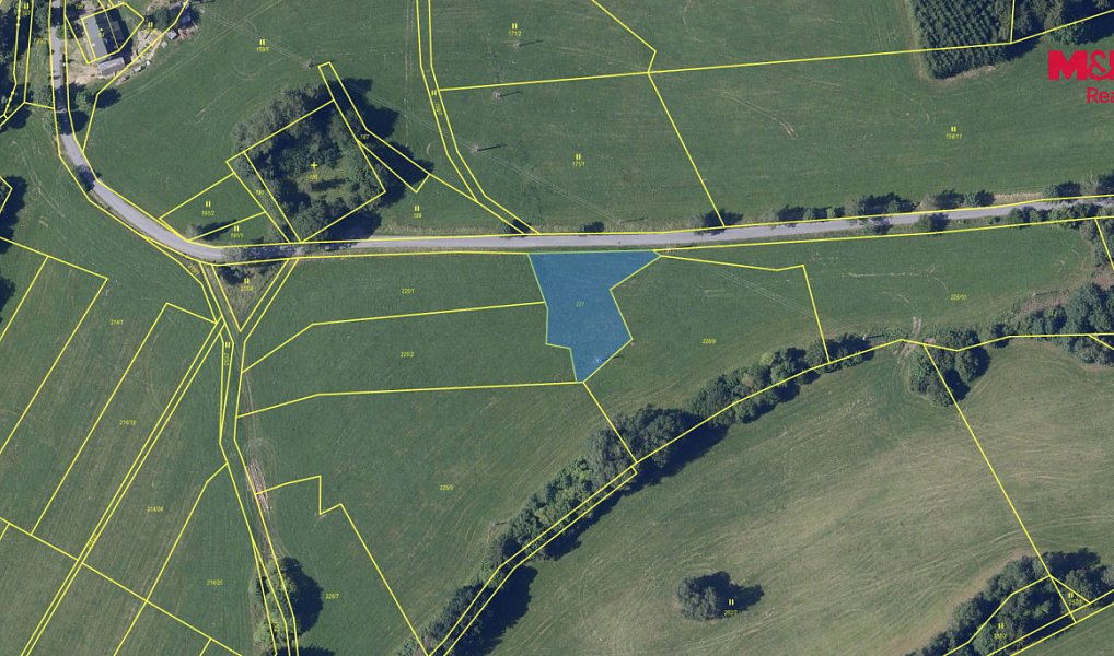 Prodej pole 25 164 m², Spělkov – náhled fotky 3