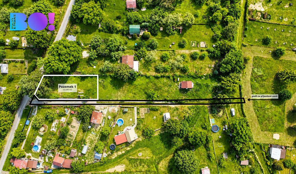 Prodej stavebního pozemku 495 m², Lipník nad Bečvou – náhled fotky 2