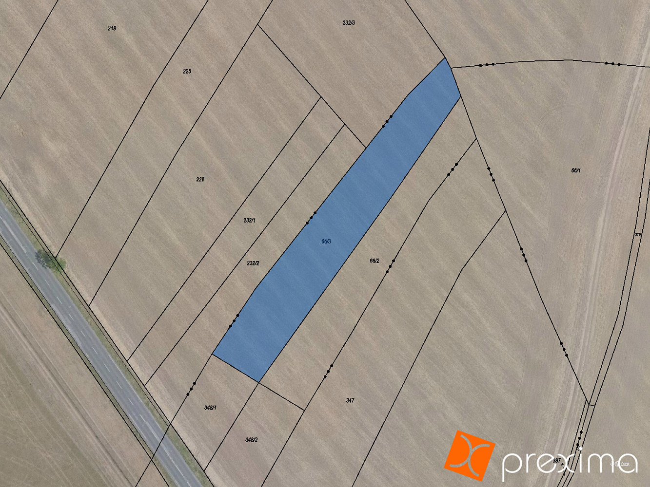 Prodej pole 1 001 m²