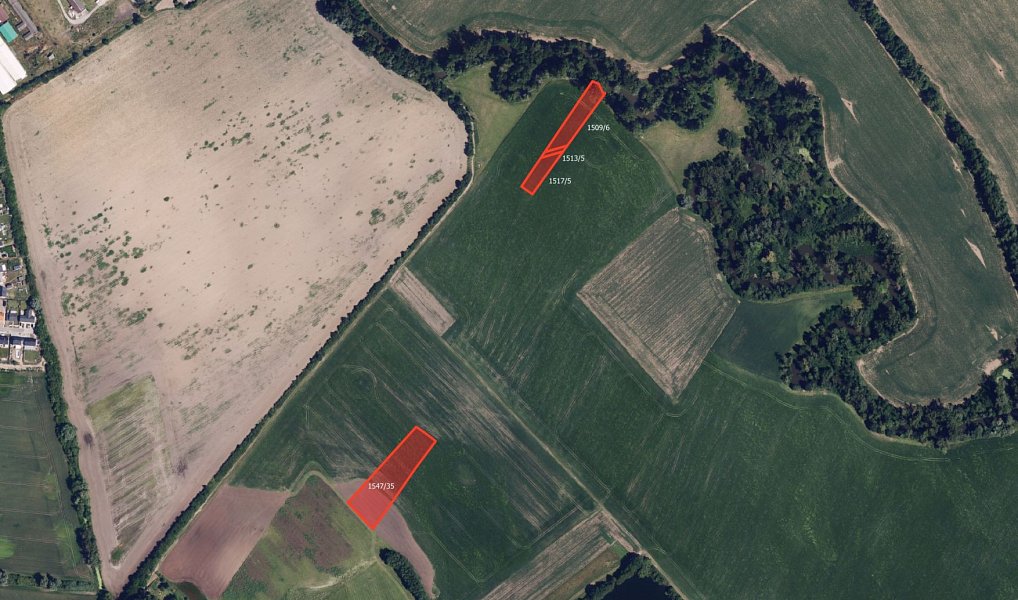 Prodej pole 98 208 m², Křelov-Břuchotín – náhled fotky 4