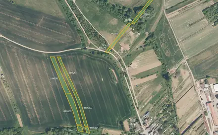 Prodej pole 7 416 m², Jalubí, okres Uherské Hradiště