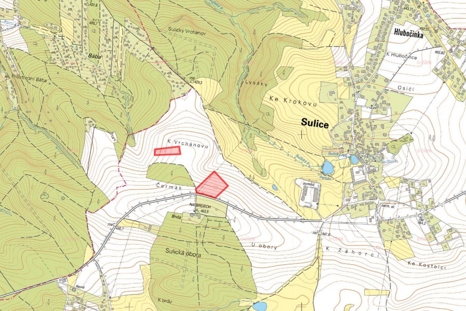 Prodej pole 10 522 m² — photo 2