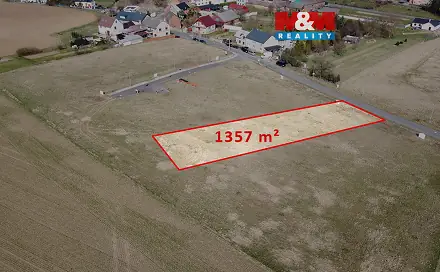 Prodej stavebního pozemku 1 357 m², Čelechovice, okres Přerov