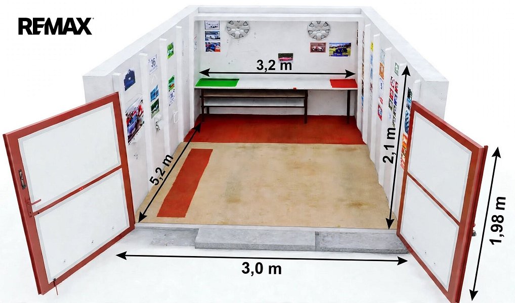 Prodej garáže 16 m2 Brno-Lesná, Brno – náhled fotky 7