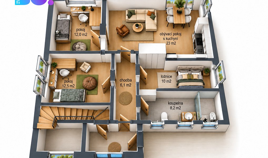 Prodej domu 258 m² s pozemkem 1 188 m², Strančice – náhled fotky 29