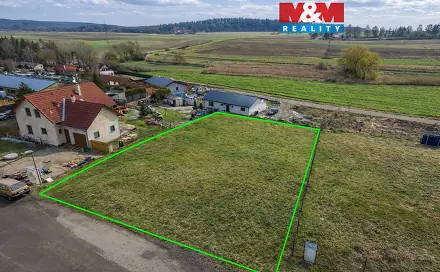 Prodej stavebního pozemku 1 233 m², Dobev - Oldřichov, okres Písek