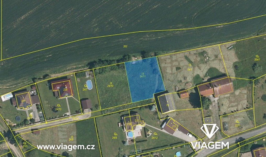 Prodej stavebního pozemku 814 m², Ždírec – fotka 1 z 5