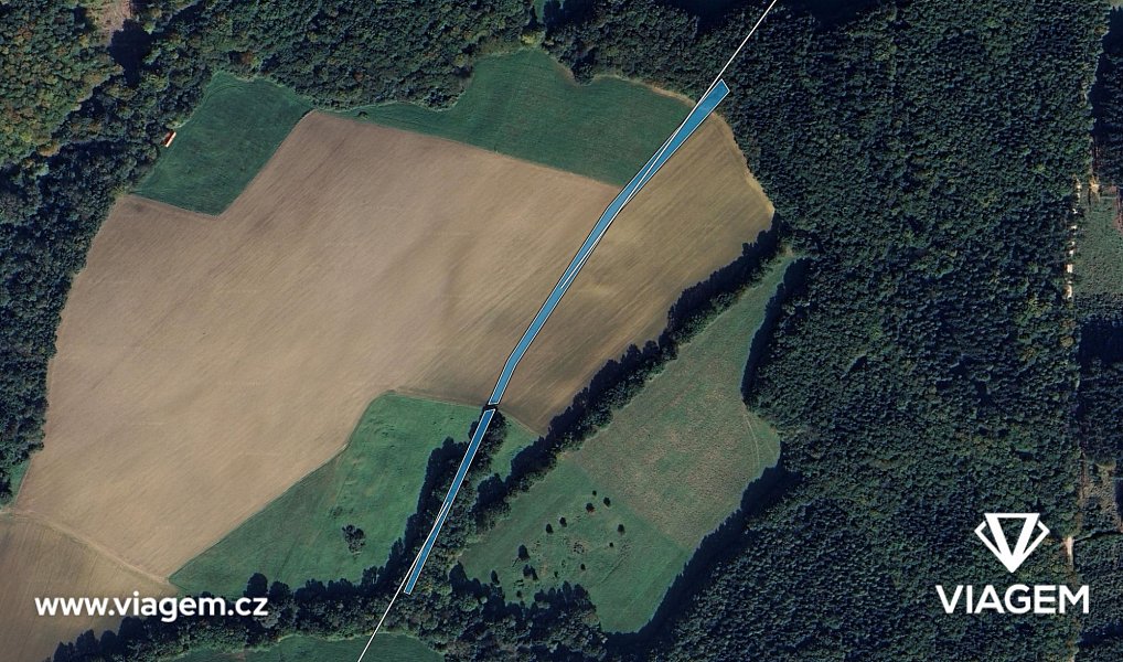 Prodej pole 4 671 m², Strání – náhled fotky 2