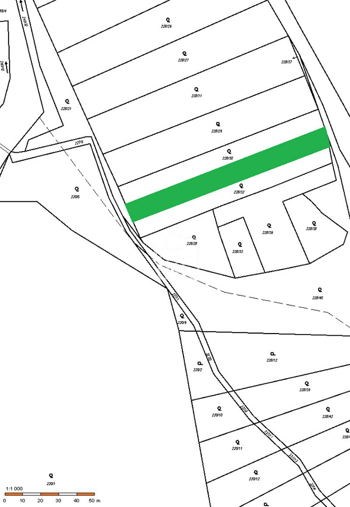 Prodej ovocného sadu o výměře 1146 m² v Brozánkách – pohled 2