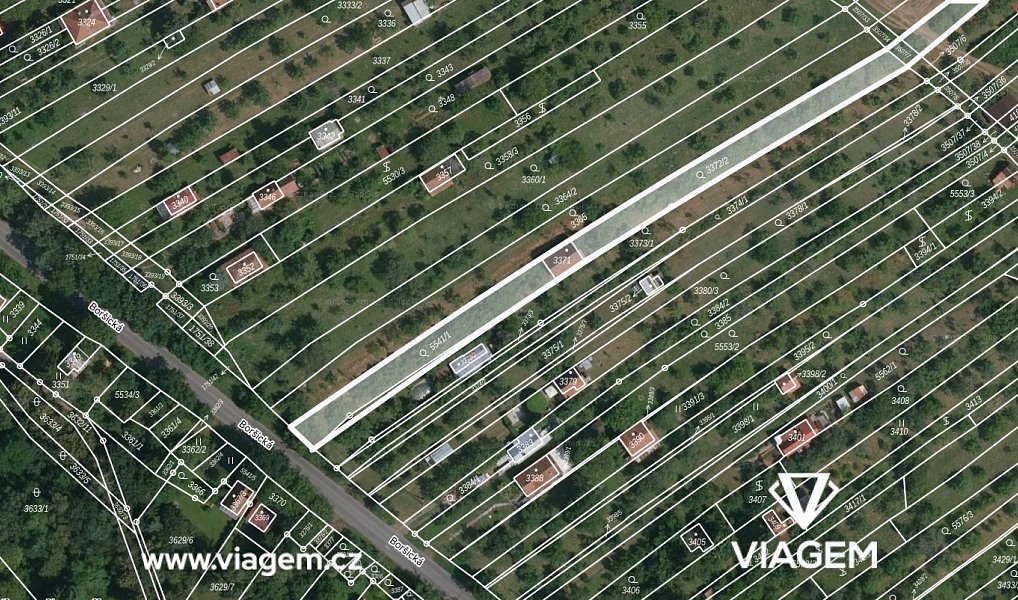 Prodej zahrady 607 m², Hluk – fotka 1 z 5