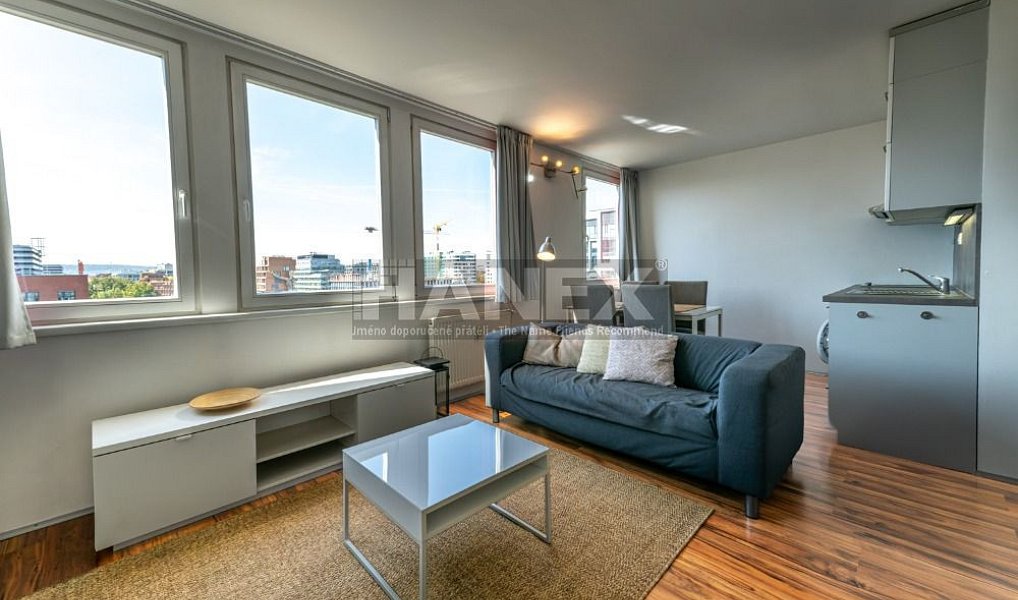 Pronájem bytu 1+kk, 36 m², Karlín - Praha 8, Praha