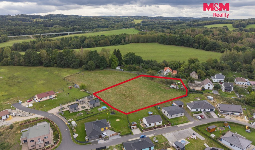 Prodej stavebního pozemku 4 651 m², Šabina – náhled fotky 5