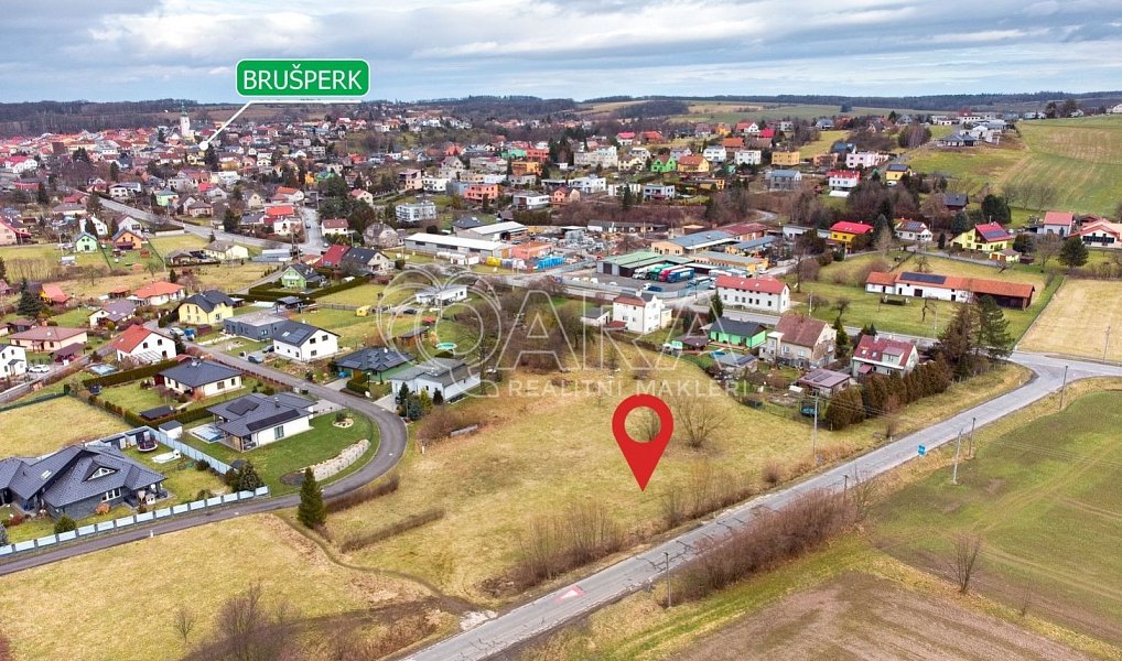 Prodej stavebního pozemku 1 846 m², Brušperk – náhled fotky 4