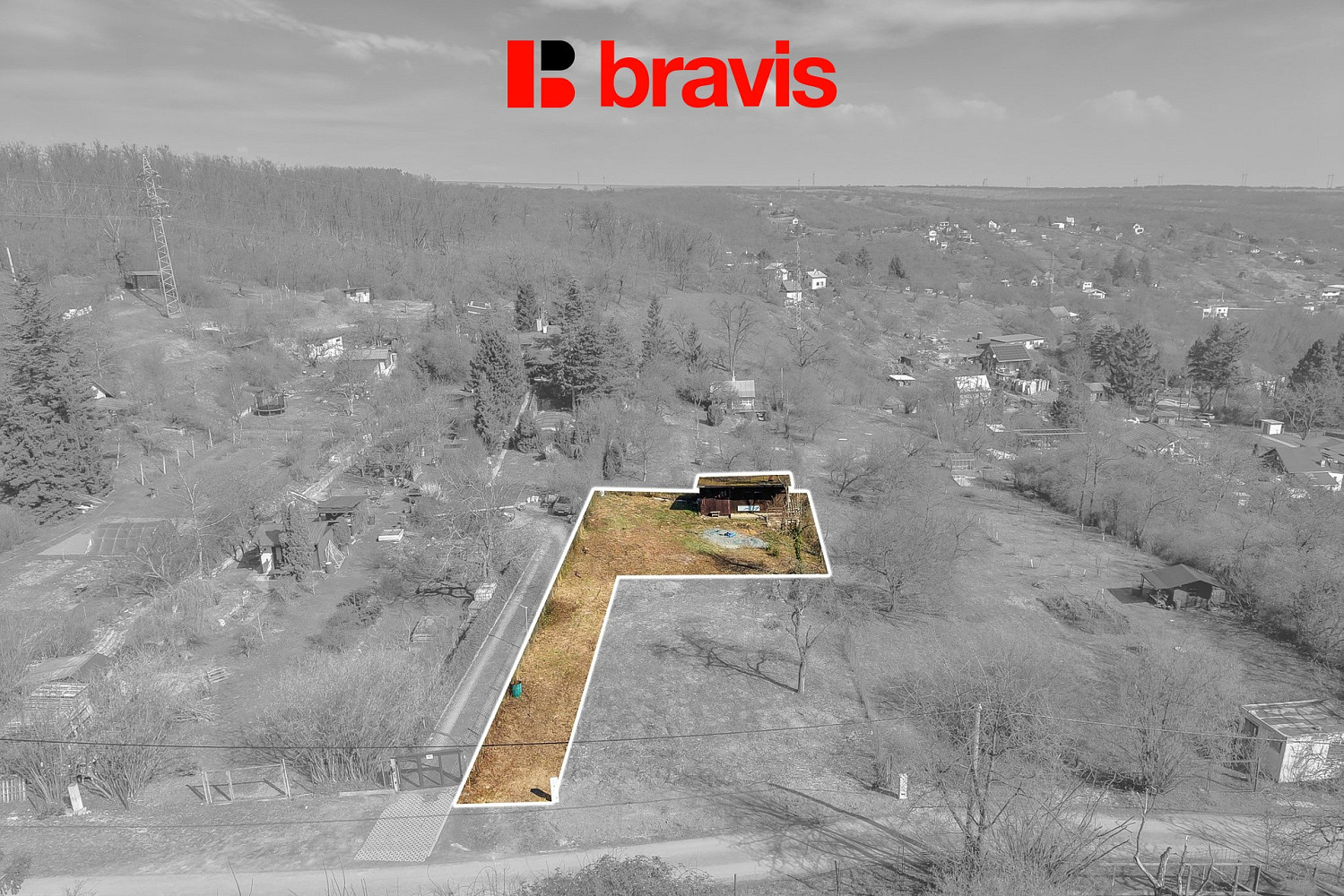 Prodej stavebního pozemku 635 m² – fotografie 3