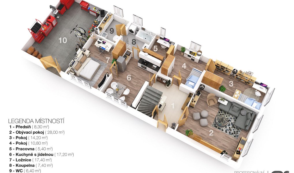 Prodej domu 153 m² s pozemkem 30 495 m², Příbram – náhled fotky 2