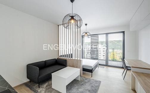 Pronájem bytu 1+kk 32 m², Mezi vodami, Praha 4 - Modřany