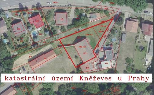 Prodej stavebního pozemku 1 110 m², K Rybníku, Kněževes, okres Praha-západ