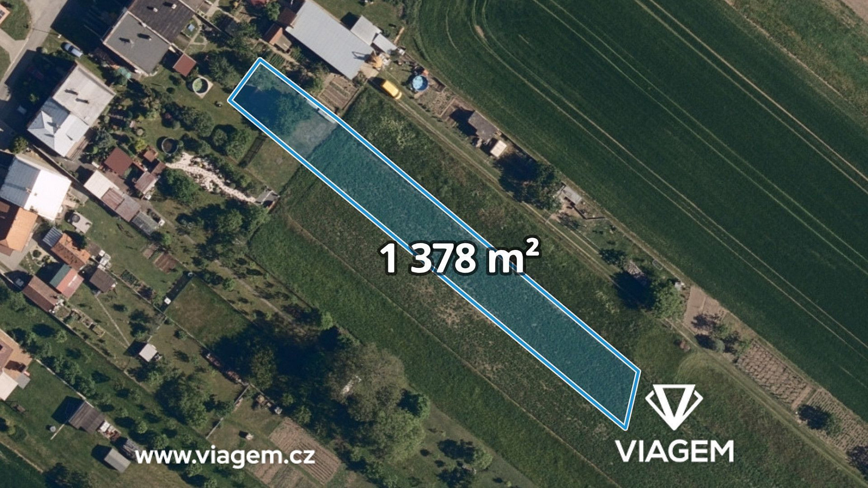 Prodej zahrady 706 m²