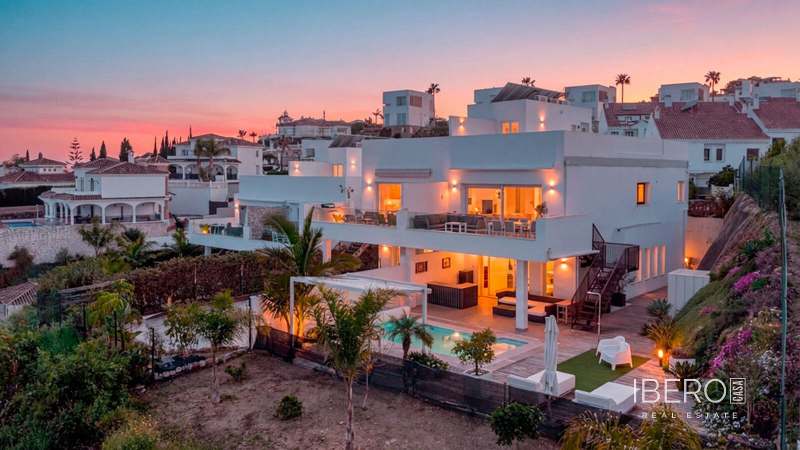 Casa 4+kk – Mijas, Riviera del Sol - Fase VIII, Urbanización Sitio de Calahonda - Vista 2