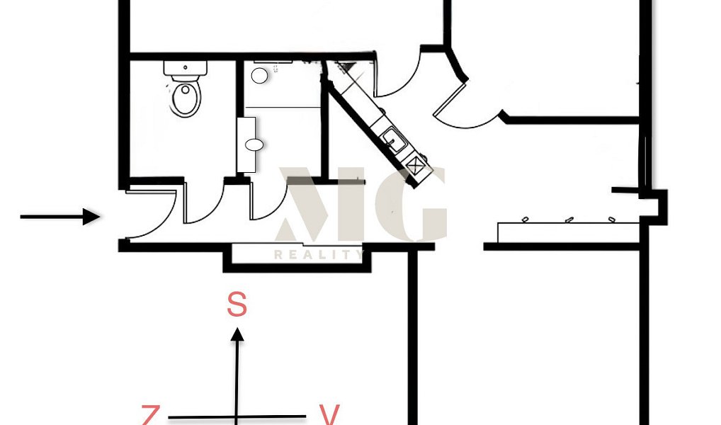 Prodej bytu 3+kk 54 m², Praha – náhled fotky 2