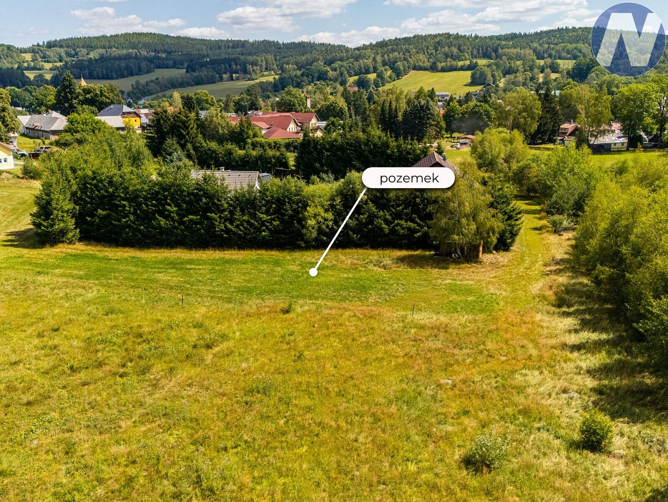 Prodej stavebního pozemku 1 563 m² – fotografie 3
