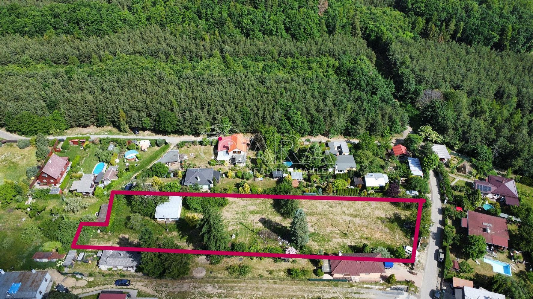Prodej stavebního pozemku 2 345 m² – fotografie 4