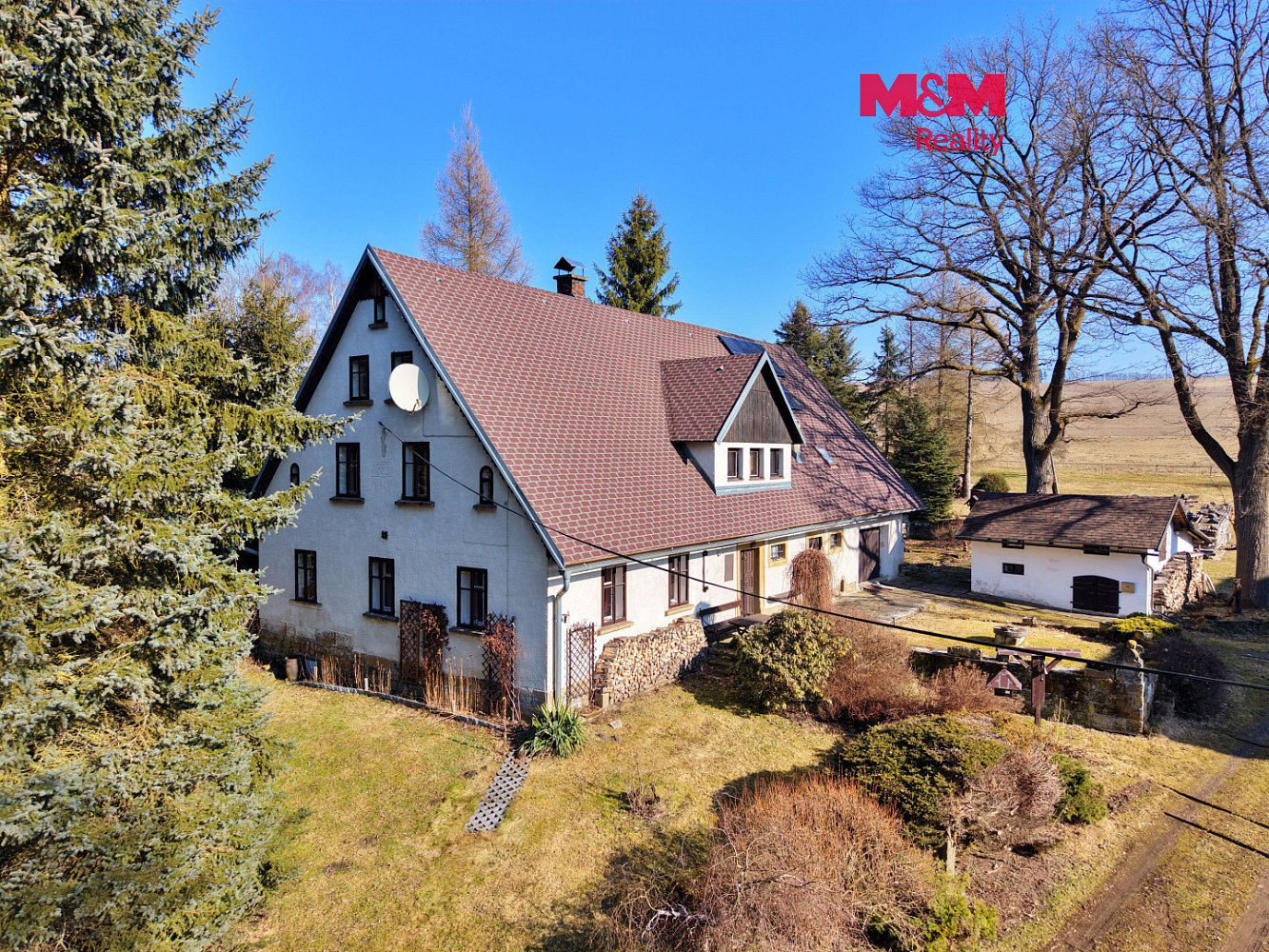 Prodej chaty/chalupy 265 m² s pozemkem 3 631 m²