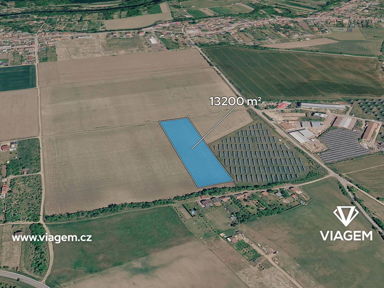 Prodej pole 2 566 m²
