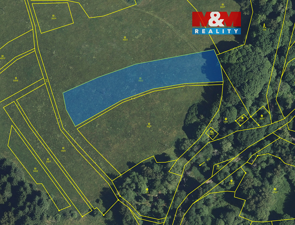 Prodej pole 4 518 m²
