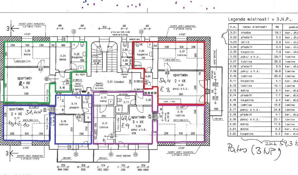 Pronájem bytu 3+kk 68 m², Peruc – náhled fotky 20