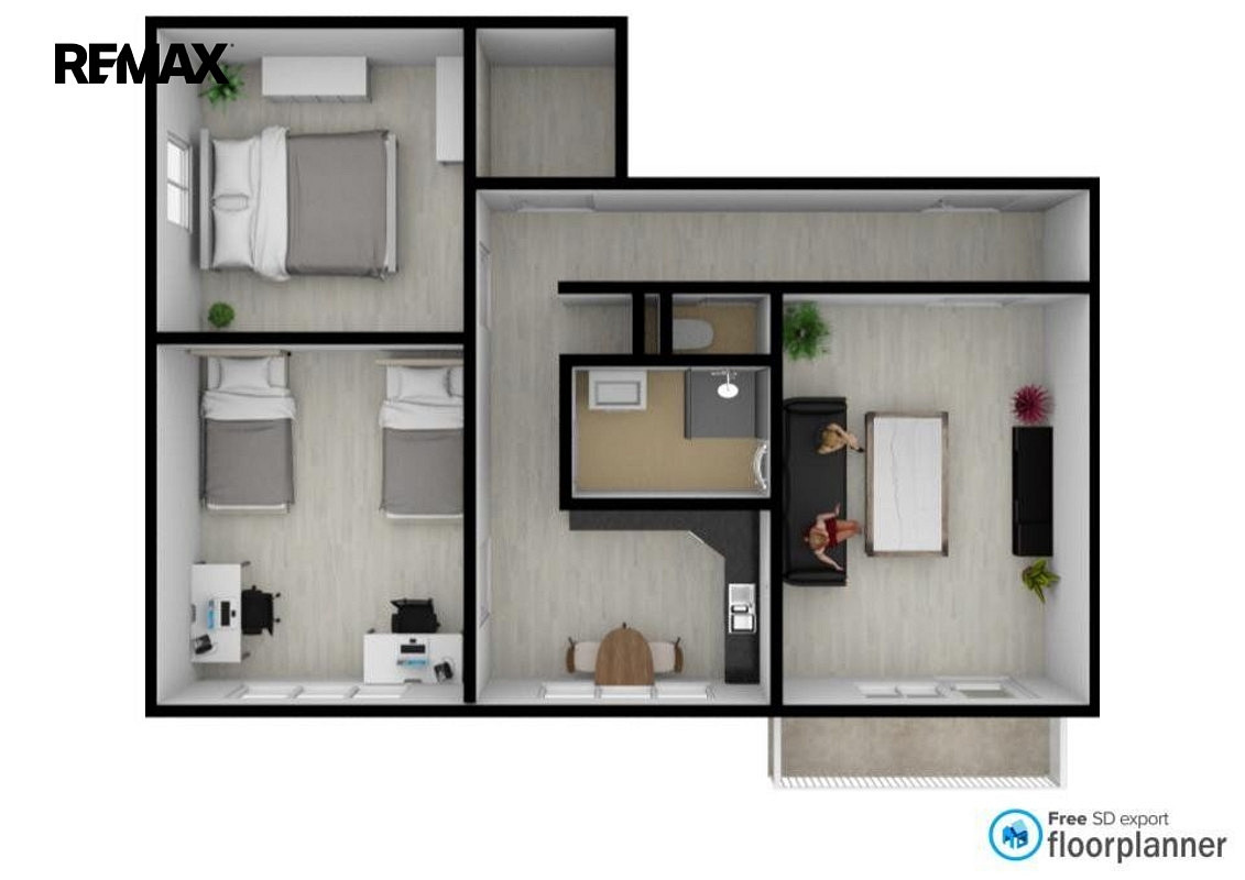 Pronájem bytu 3+1 69 m² — photo 3