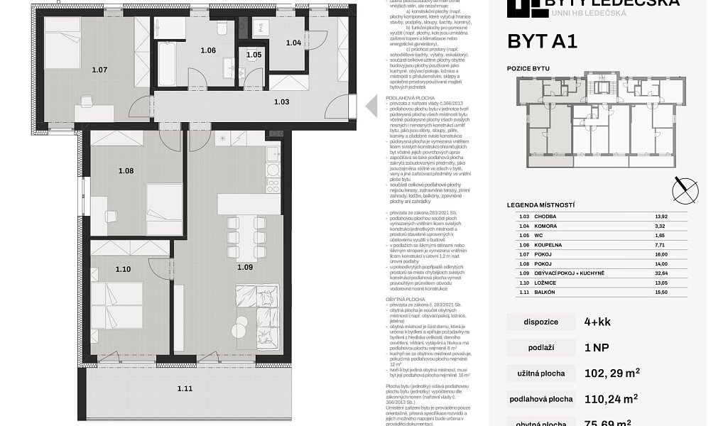 Prodej bytu 4+kk 101 m², Havlíčkův Brod – náhled fotky 2