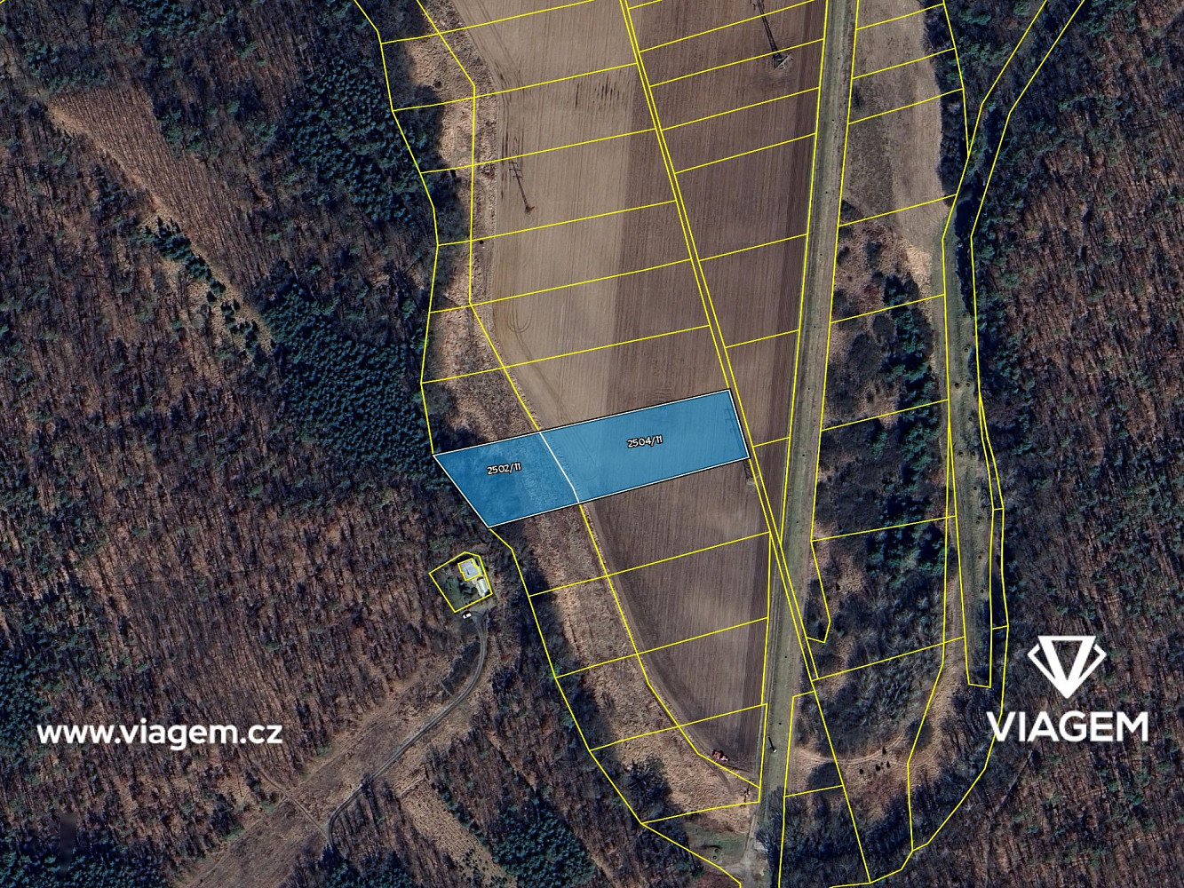 Prodej pole 3 848 m² – fotografie 4