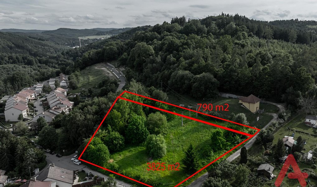 Prodej pozemku, 4615 m², Plešivec, Český Krumlov