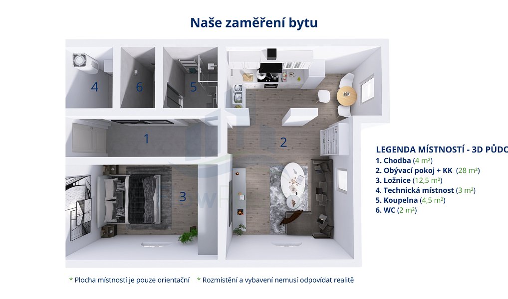 Pronájem bytu 2+kk 56 m², Havlíčkova Borová – náhled fotky 25