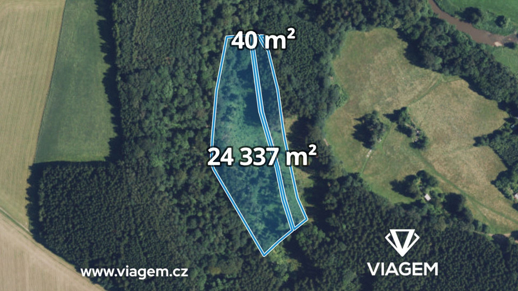 Prodej lesa 21 329 m²
