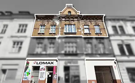 Prodej nájemního domu, činžáku 156 m², 28. října, Chomutov