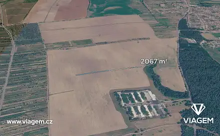Prodej pole 2 067 m², Ratíškovice, okres Hodonín