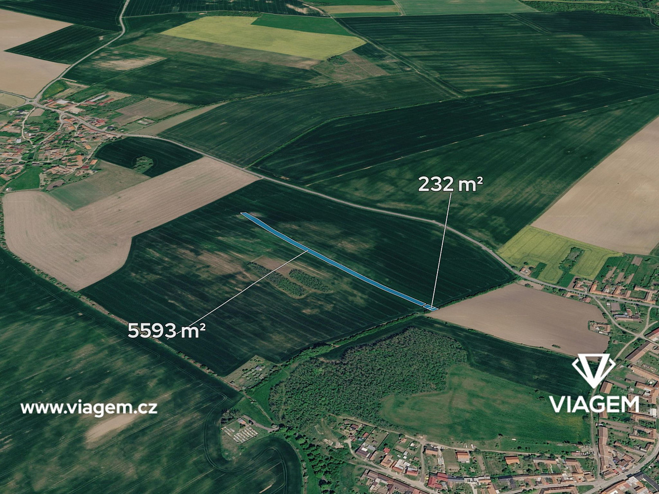 Prodej pole 775 m²