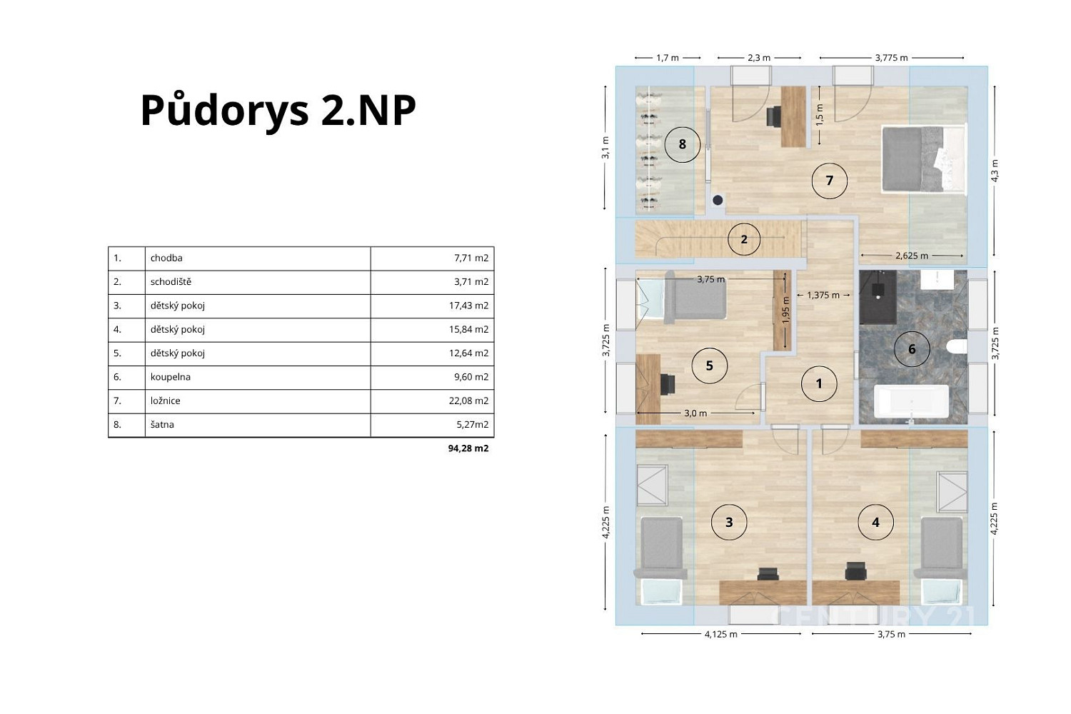 Prodej stavebního pozemku 1 992 m² – fotografie 5