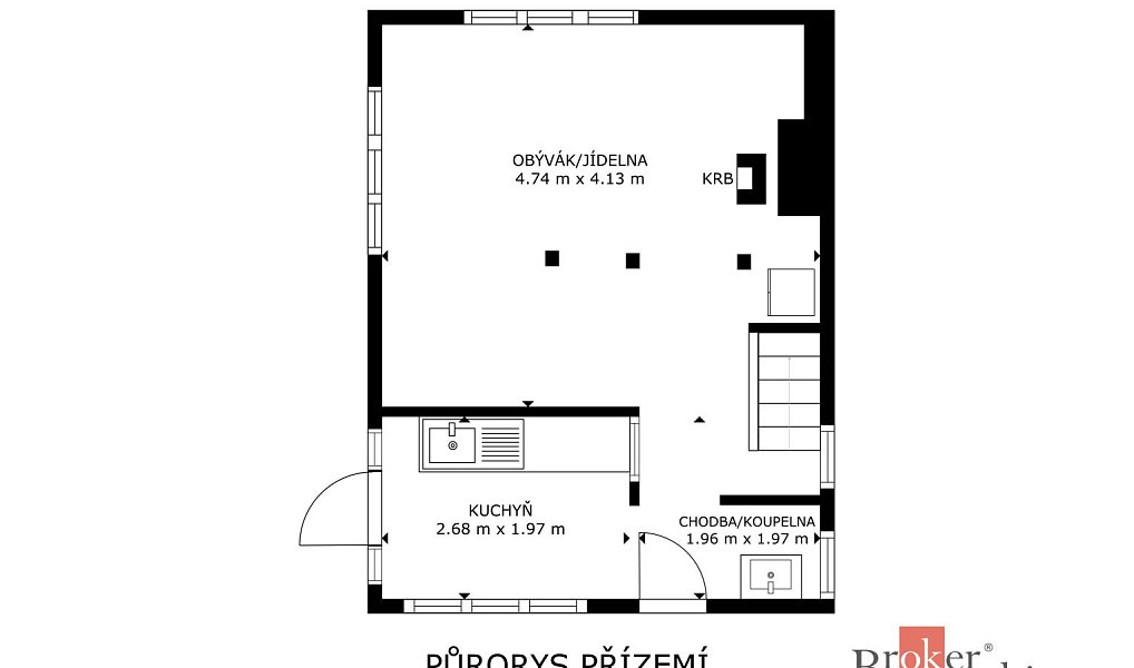 Prodej domu 62 m² s pozemkem 328 m², Kadaň – náhled fotky 6