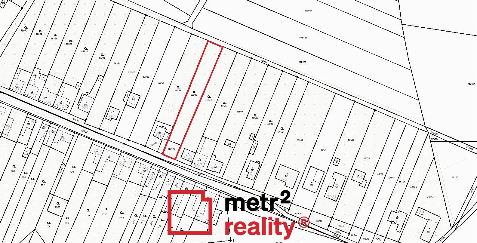 Prodej stavebního pozemku 1 315 m² – fotografie 3