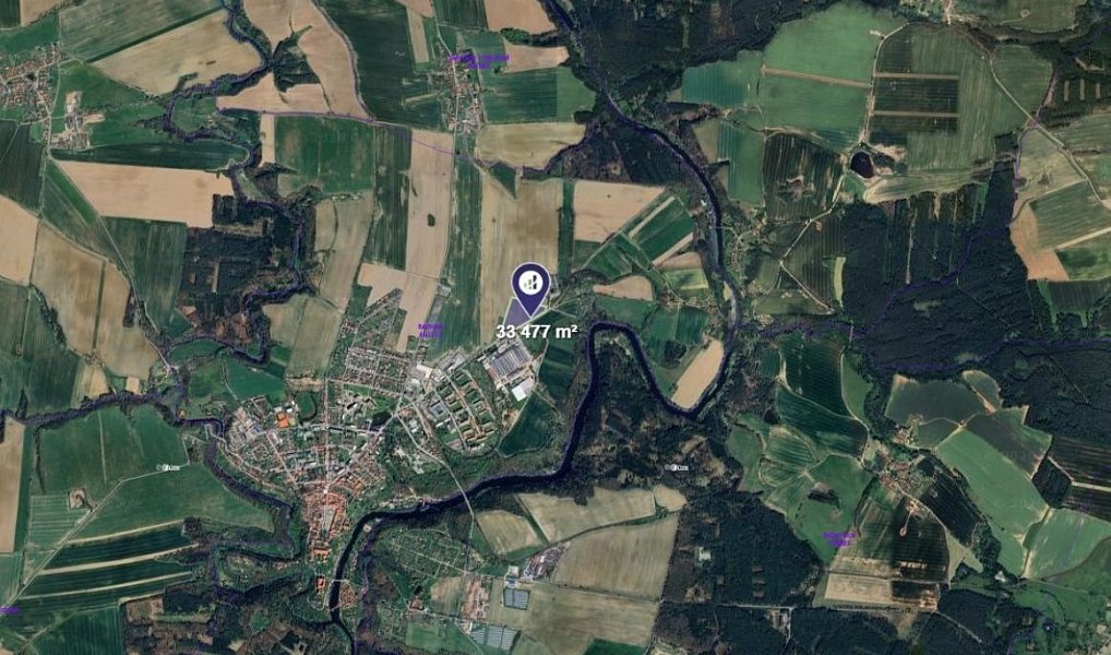Prodej komerčního pozemku 33 477 m², Bechyně – náhled fotky 9