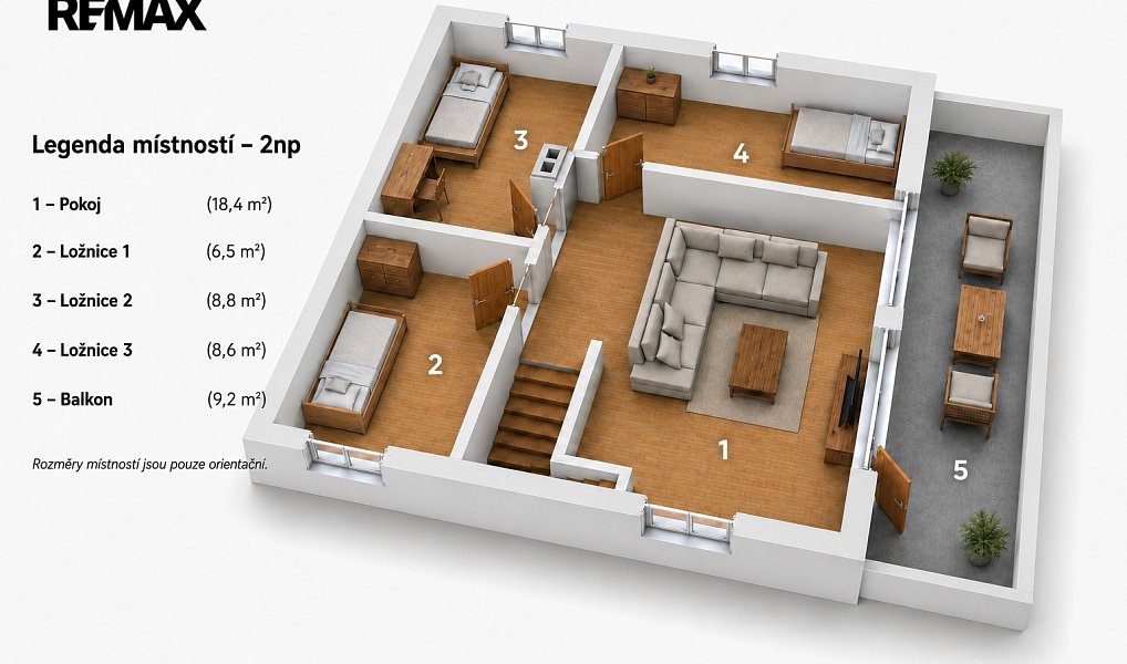 Prodej domu 84 m² s pozemkem 520 m², Ondřejov – náhled fotky 21