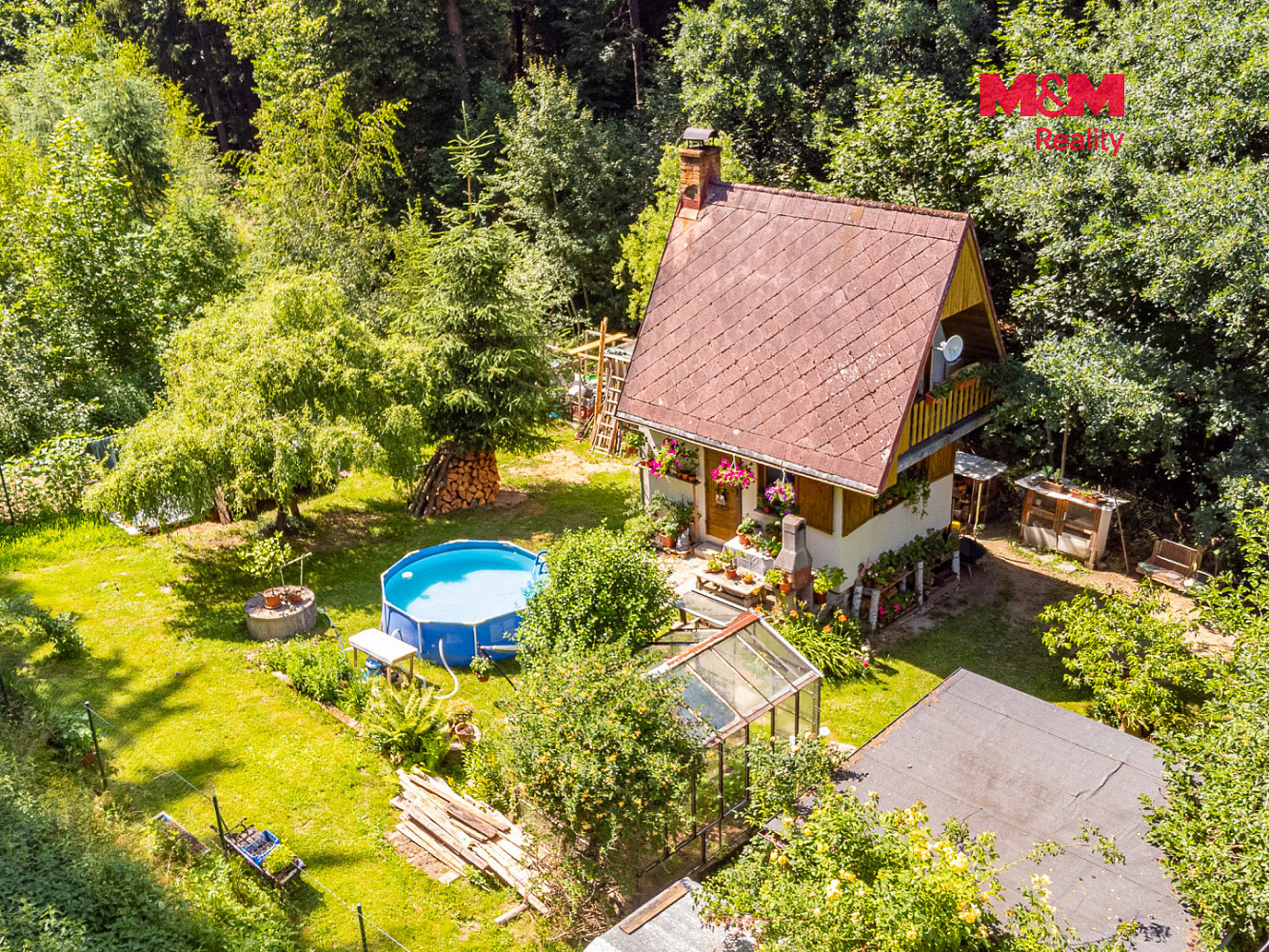 Prodej chaty/chalupy 32 m² s pozemkem 538 m² – fotografie 2